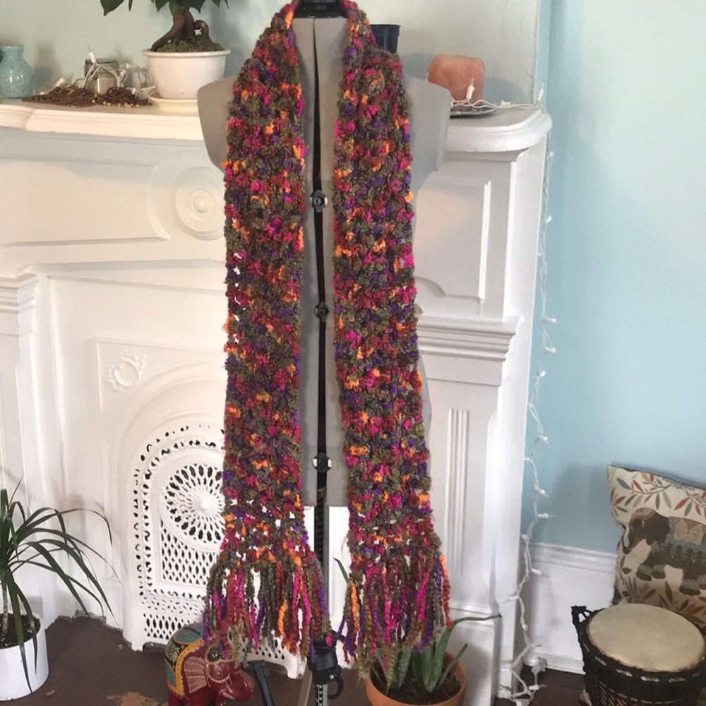 Hand made winter scarf